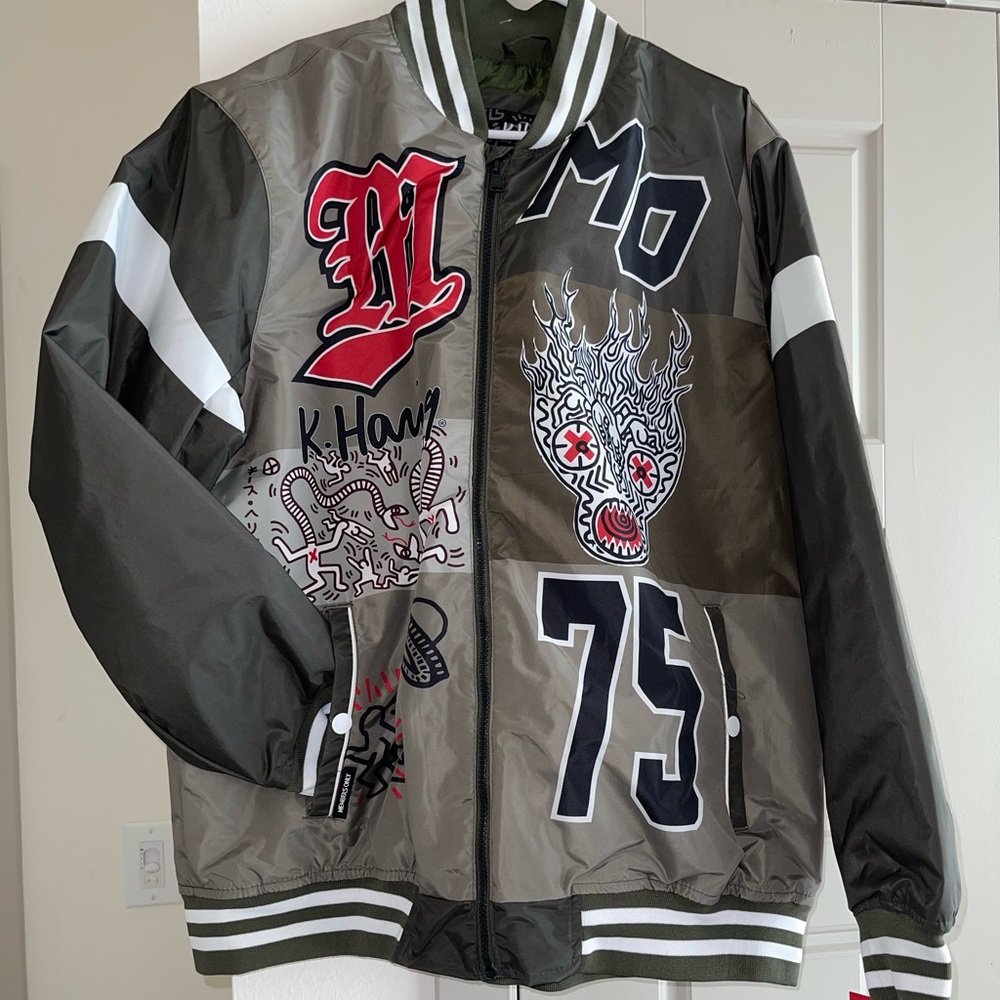 Members Only x K. Haring Bomber Jacket